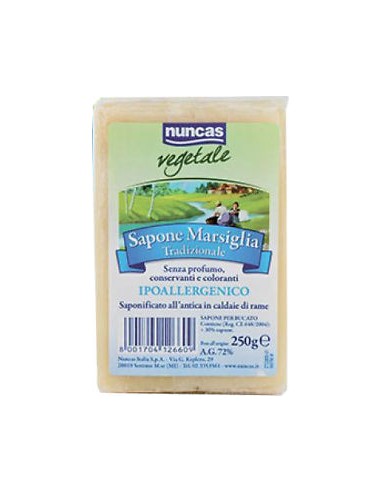 NUNCAS SAPONETTA VEGETALE MARSIGLIA...