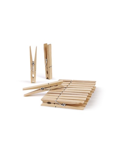 PERFETTO PINZE DA BUCATO LEGNO ECO...