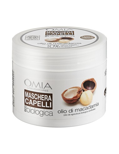 OMIA MASCHERA CAPELLI MACADAMIA ML.250