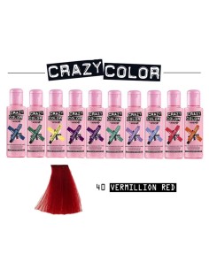 CRAZY COLOR 40 VERMILLION...