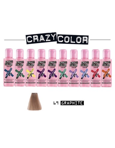 CRAZY COLOR 69 GRAPHITE ML.100