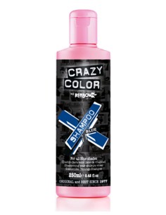CRAZY COLOR SHAMPOO BLUE...