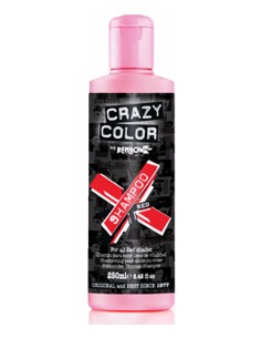 CRAZY COLOR SHAMPOO RED ML.250