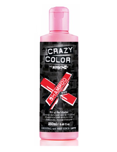 CRAZY COLOR SHAMPOO RED ML.250